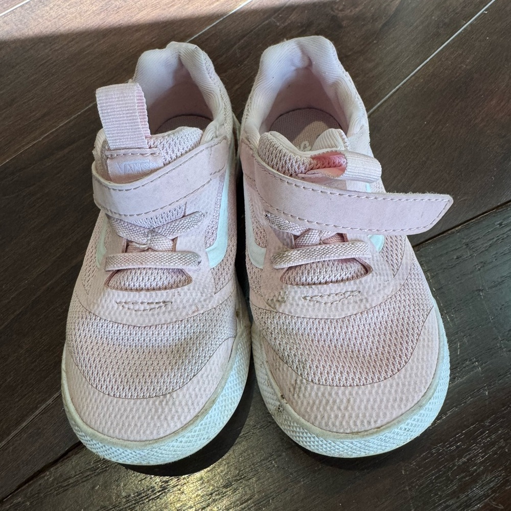Vans Kids Light Pink Sneakers